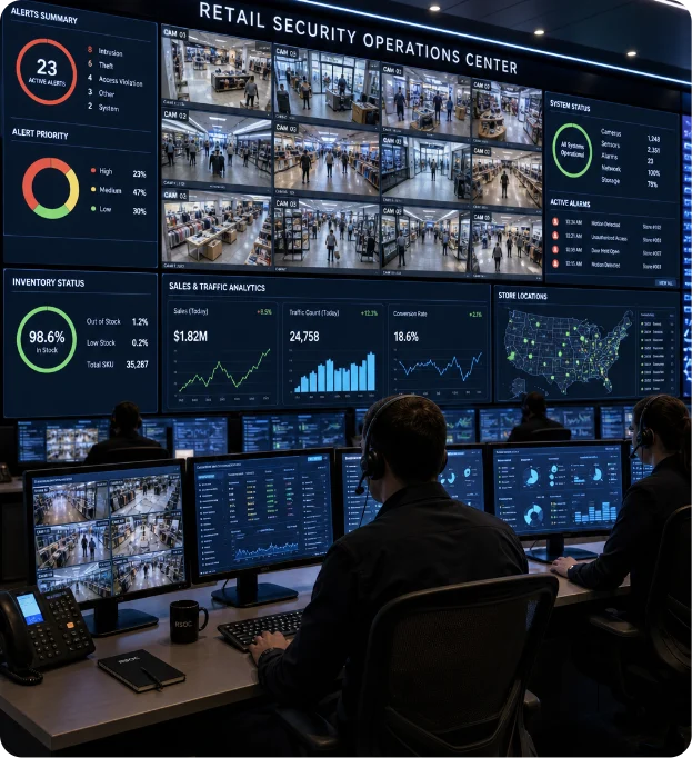 Retail security infrastructure
